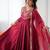 women's crunchy silk embroidered anarkali kurta pant with dupatta set