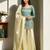 women's shimmer silk embroidered kurta palazzo with dupatta set