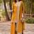 women's silk embroidered kurta palazzo dupatta set