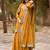 women's silk embroidered kurta palazzo dupatta set