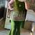 women shimmer silk embroidered kurta palazzo with dupatta set