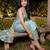 women's cotton blend embroidered kurta pant with dupatta set