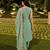 women's cotton blend embroidered kurta pant with dupatta set
