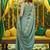women's cotton blend embroidered kurta pant with dupatta set