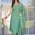 women's cotton blend embroidered kurta pant with dupatta set