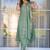 women's cotton blend embroidered kurta pant with dupatta set