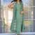 women's cotton blend embroidered kurta pant with dupatta set