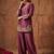 women's silk embroidered farshi salwar suit with dupatta set