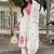 women's cotton blend embroidered kurta pant with dupatta set
