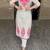 women's cotton blend embroidered kurta pant with dupatta set