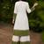 women's georgette embroidered kurta palazzo with dupatta set