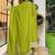 women's art silk embroidered kurta pant with dupatta set