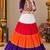 Traditional Navratri Colorful Chnaiya With Fully Stitched Choli- full stitched free size
