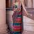 Multicolor Stripe Designer Saree