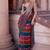 Multicolor Stripe Designer Saree