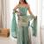 women's shimmer silk embroidered kurta palazzo with dupatta set