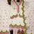 Off white embroidery chanderi cotton full stitched farshi salwar suit set