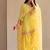 Yellow embroidery chanderi cotton full stitched farshi salwar suit set