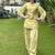 Green embroidery chanderi cotton full stitched farshi salwar suit set