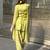 Green embroidery chanderi cotton full stitched farshi salwar suit set
