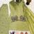 Green embroidery chanderi cotton full stitched farshi salwar suit set