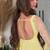 Yellow embroidery faux georgette full stitched anarkali suit