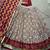 Women Ikat Printed Tasar Silk Lehenga Choli Set with Foil Print Detailing
