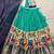 Women's Poly Chanderi Kalamkari Printed Lehenga Choli with Georgette Dupatta