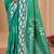 sangam prints emerald green soft silk blend woven work traditional saree