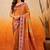 sangam prints golden mustard soft silk blend woven work traditional saree