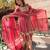 women's shimmer silk mirror embroidered salwar suit with dupatta set