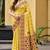 sangam prints lemon yellow assam silk blend woven work traditional saree