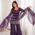 Purple Embroidered Kurta Palazzo Set with Designer Dupatta | Women’s Ethnic Wear