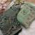 soft fandy satin pista green embroidered saree for women's