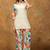 Yellow floral printed polycotton co-ord set for women