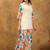 Yellow floral printed polycotton co-ord set for women