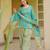 Floral printed pure cotton suit for women