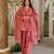 Floral printed pure cotton suit for women