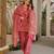Floral printed pure cotton suit for women