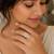 Elegant gold-plated floral cluster statement ring with clear stones