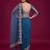 New Designer Soft Net Fabric Embroidered Work Saree With Blouse Set For Women's