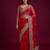 New Designer Embroidered Soft Net Fabric Saree With Blouse for Women's