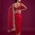 New Designer Embroidered Soft Net Fabric Saree With Blouse for Women's