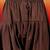 coffee brown swiss slub cotton pathani kurta with coffee brown silk blend patiala | eid festive set