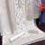 White net suit with coding and embroidery work