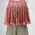 Peach and silver grey embroidered dola silk co ord set