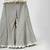 Off white and silver grey embroidered dola silk co ord set