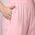 Women pink floral motifs embroidered lucknowi chikankari kurta & palazzo sets