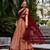 Women's Kanchi Cotton Checked Semi-Stitched Lehenga Choli with Georgette Dupatta