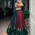 Navratri Women Chinon Silk Gotta Work Lehenga Choli with Kodi Lace & Dupatta - full stitched free Size 
